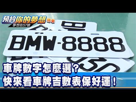 車牌號碼怎麼算法|如何算車牌吉凶、車牌號碼吉凶判斷